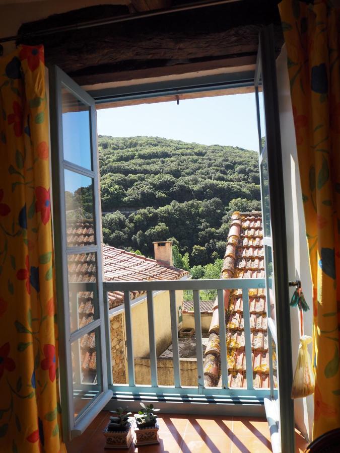 Chambre D'Hotes Le Rougeyras Roquebrun エクステリア 写真